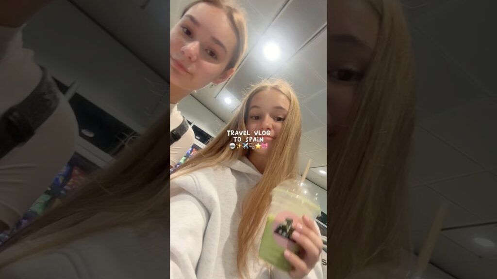 Ill be posting more Spain videos!🇪🇸✈️ #travel #Vlog #plane #spain #shopping #fun