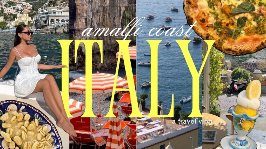 TRAVEL VLOG // ITALY, AMALFI COAST ( My FIRST solo trip, taking a pasta class,  the best beaches )